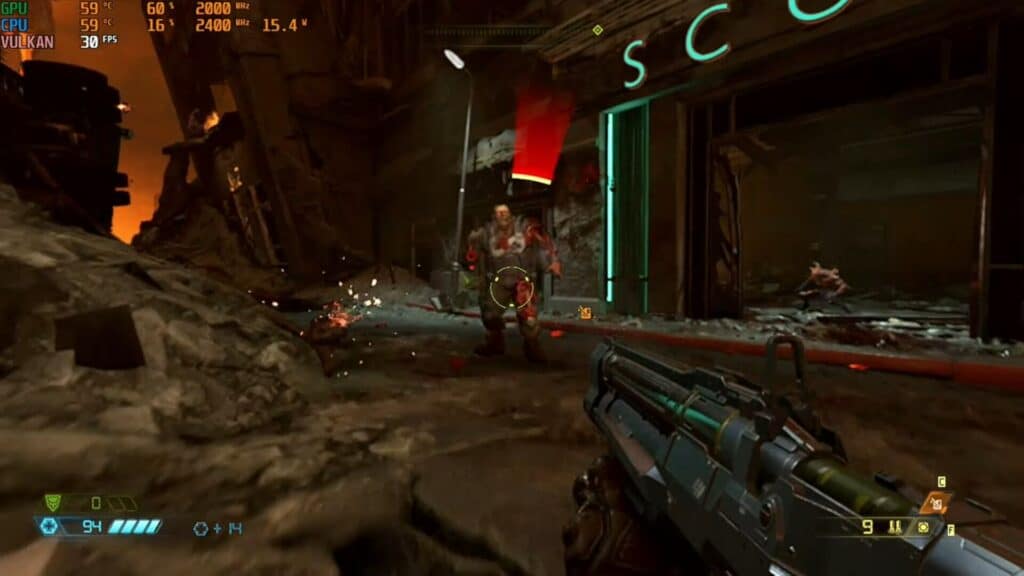 Doom Eternal na AYA NEO Next Advance