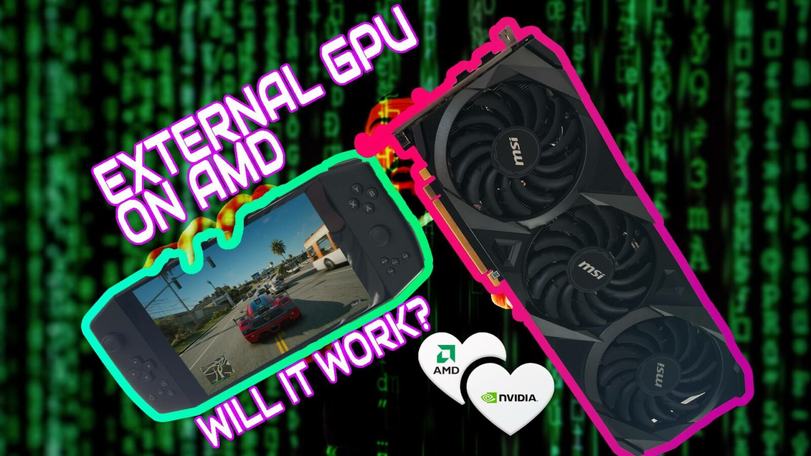 External GPU on AMD AYA NEO Pro