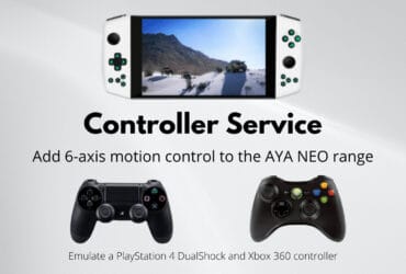 Controller Service Add 6-axis motion control to the AYA NEO