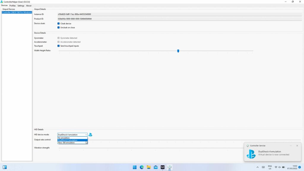 Controller Service software by Valkirie