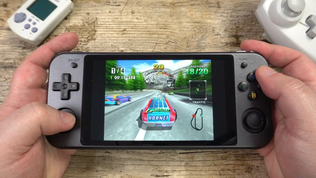 Emulátor Redream Dreamcast na RG552