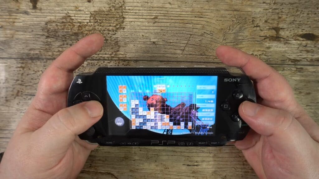 Lumines på PSP