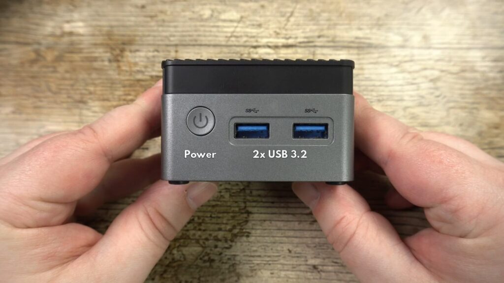 Front view of the GMKtec NUCBOX5