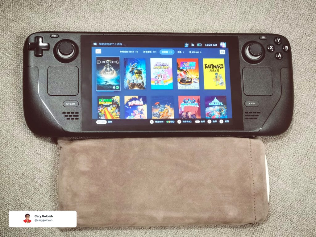 AYANEO OLED compared to Steam Deck