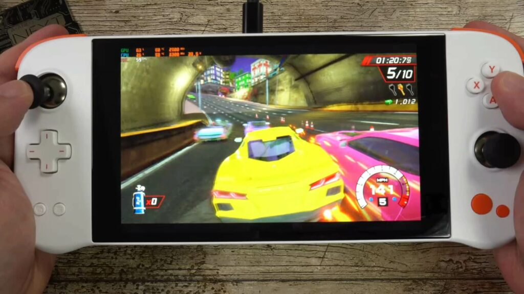 Ryujinx emulator PCSX2 running Cruis'n Blast