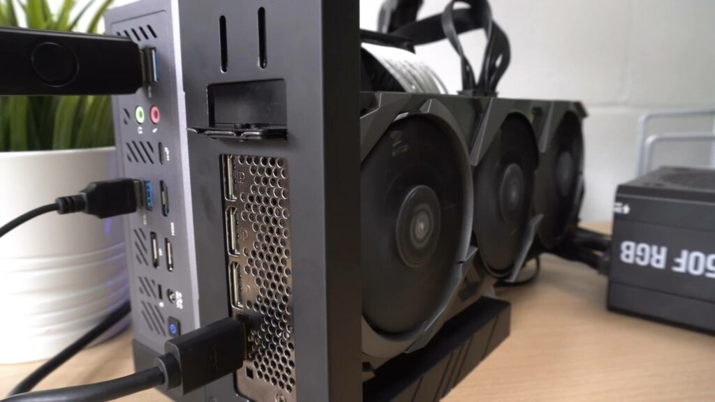 Minisforum B550 Dock and PSU