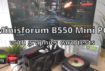 - AMD Ryzen 7 Mini PC with eGPU support tested with Radeon RX6400 and Geforce 3070 Ti