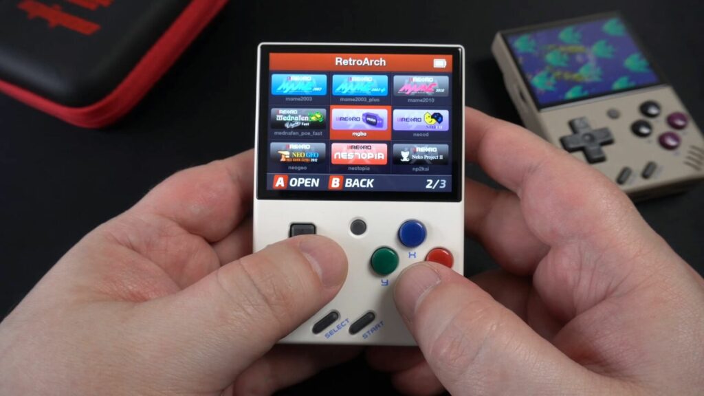 Daži no atbalstītajiem RetroArch kodoliem
