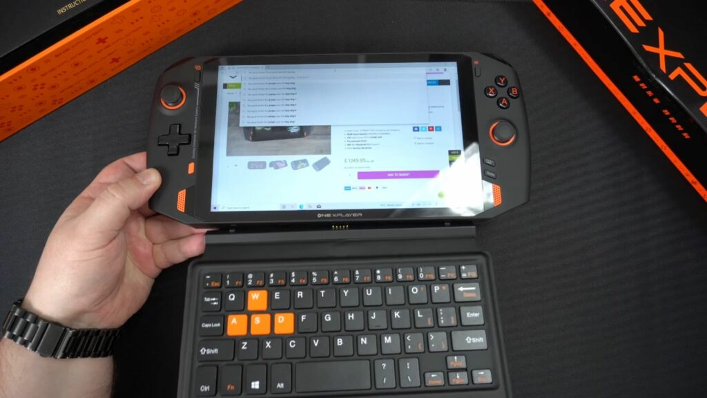 ONEXPLAYER Keyboard - Compared to original keyboard