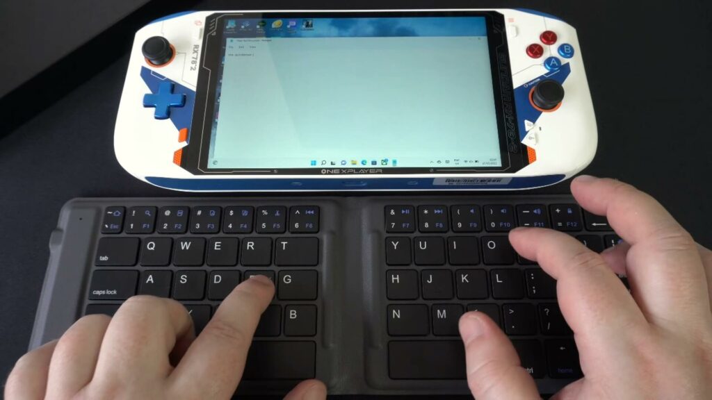 Using the keyboard