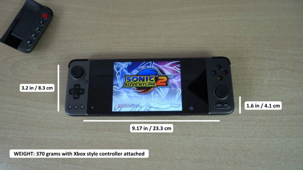 GPD XP Plus - Dimensions
