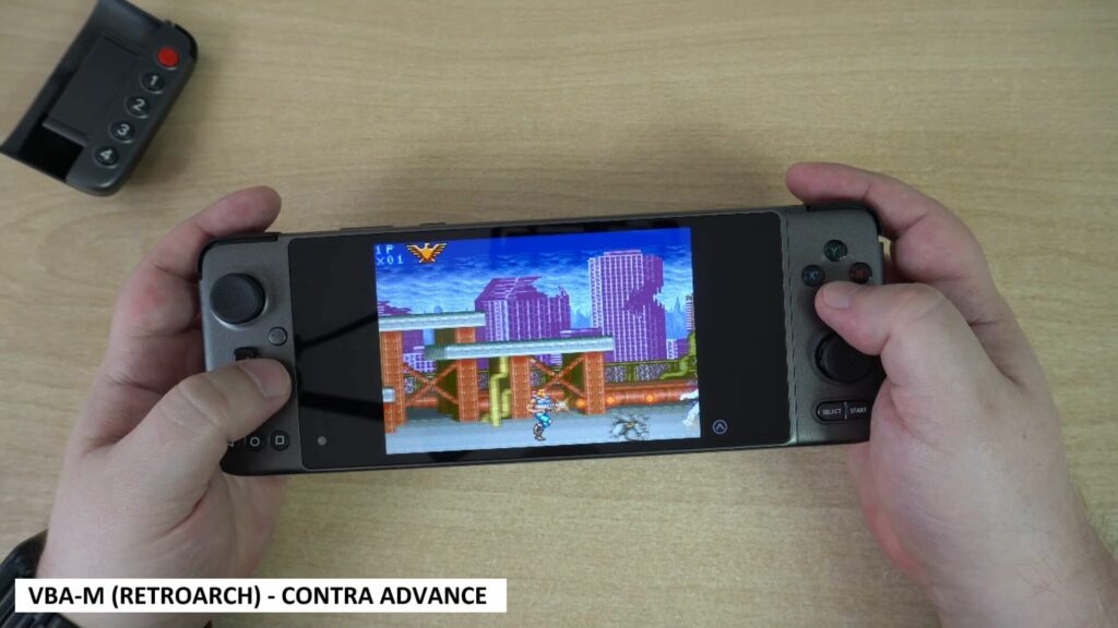 Contra Advance on VBA-M