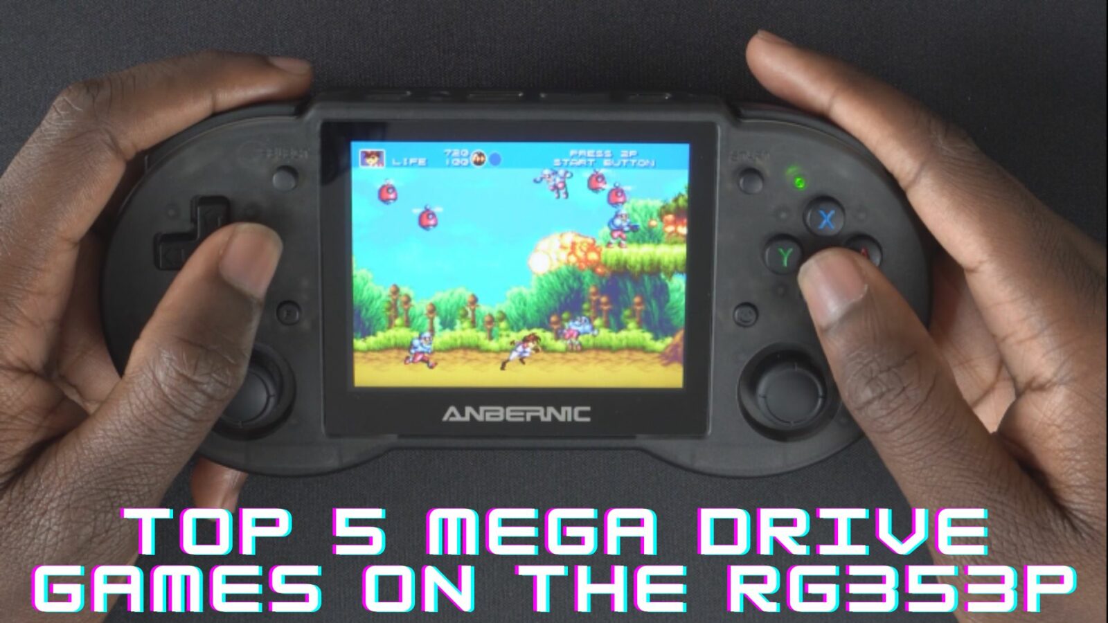 Top 5 Mega drive games on the RG353P