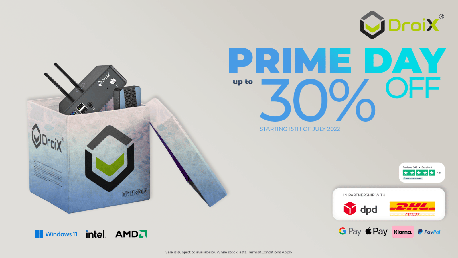 DroiX Prime Day Sale