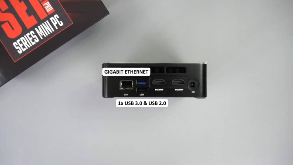 Beelink SER5 PRO 5 5600H Indietro