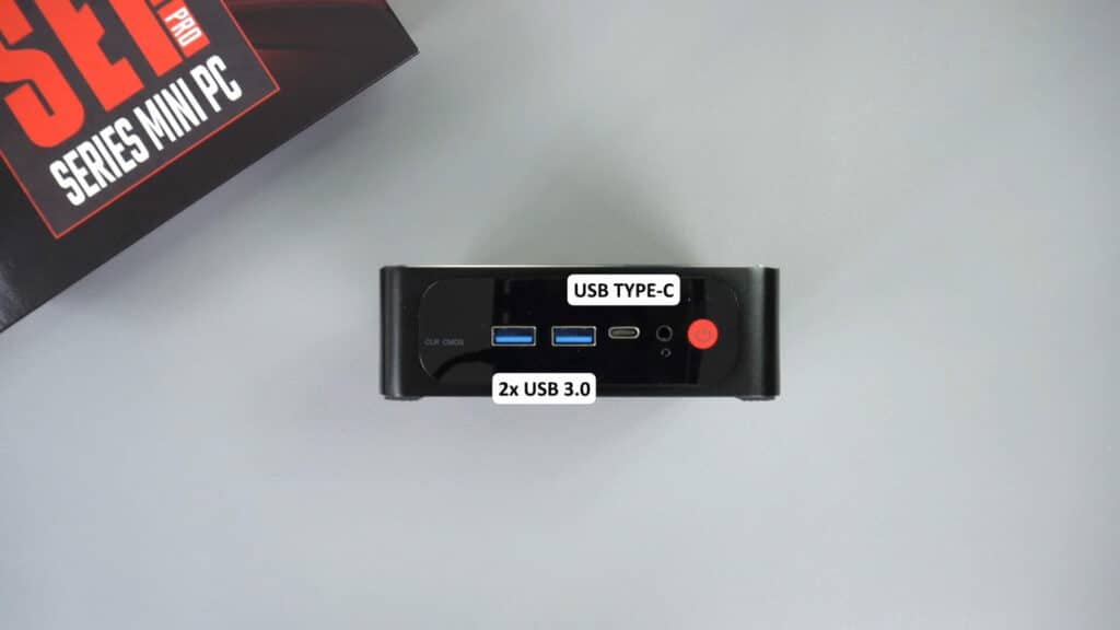 Beelink SER5 PRO 5600H anteriore