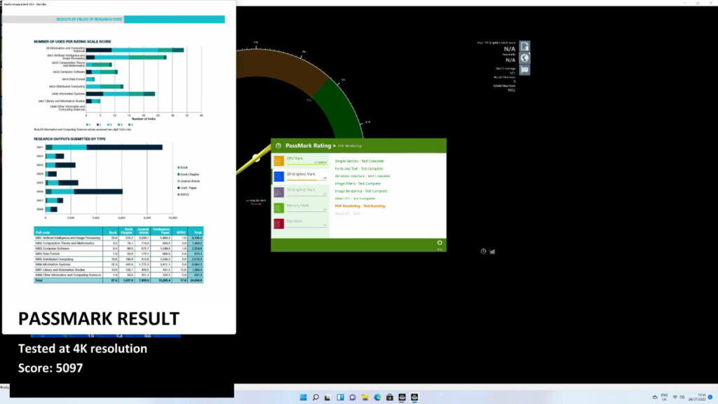 Benchmark Passmark