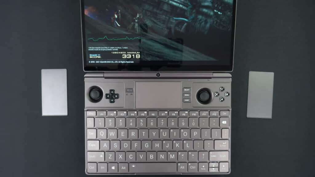 GPD WIN MAX 2 Keyboard and Gaming Controls