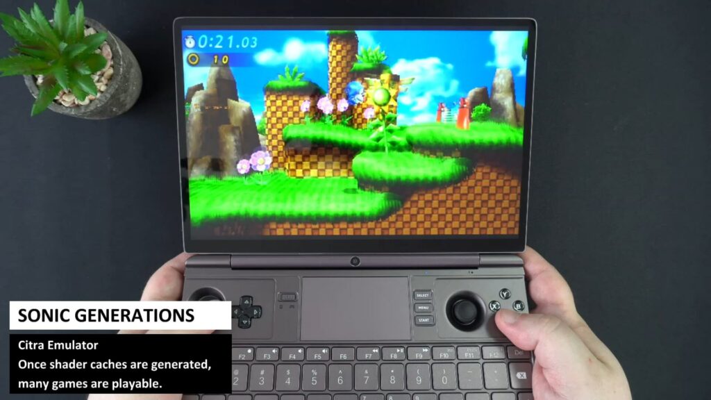Citra emulator on GPD WIN MAX 2