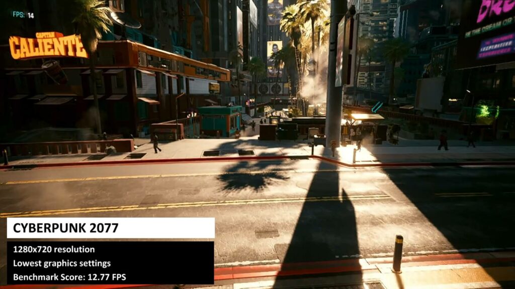 AYANEO Air Cyberpunk 2077 Benchmark
