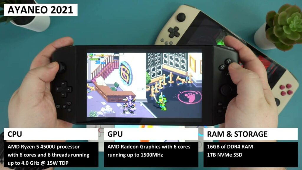 AYANEO 2021 PC gaming handheld