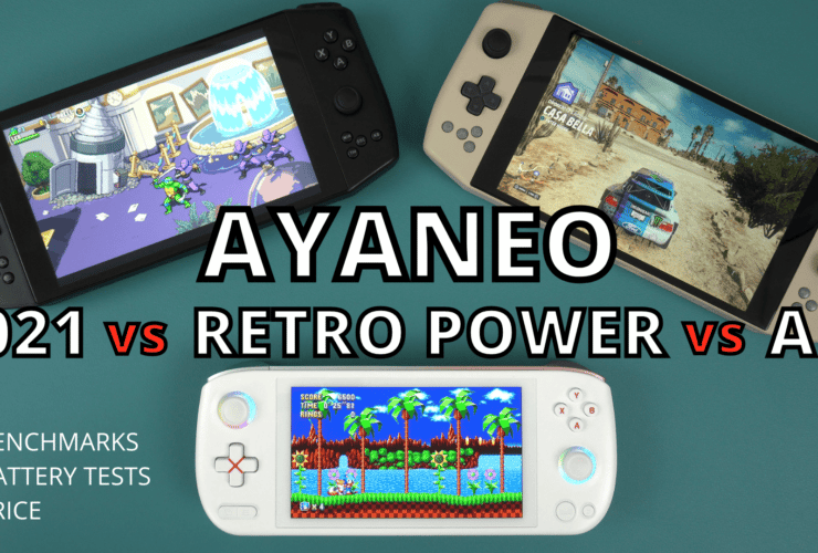AYANEO AIR vs 2021 vs Retro Power