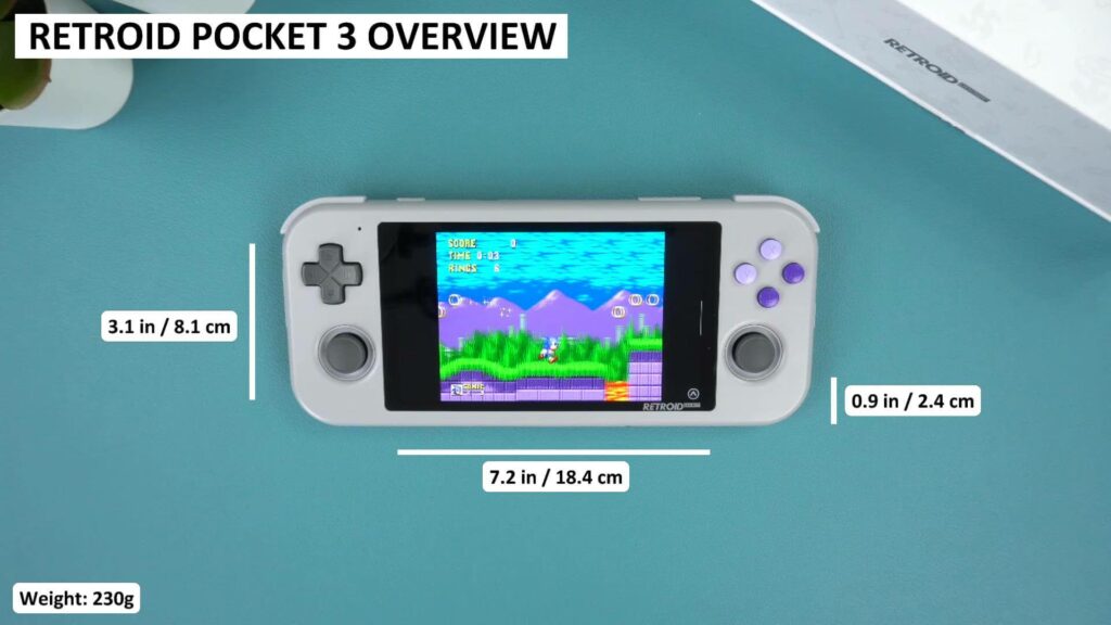 Retroid Pocket 3 Frente