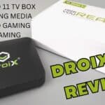 DroiX X4 Android TV box review with discount - Android 11 streaming and gaming box