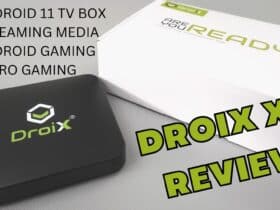 DroiX X4 Android TV box review with discount - Android 11 streaming and gaming box
