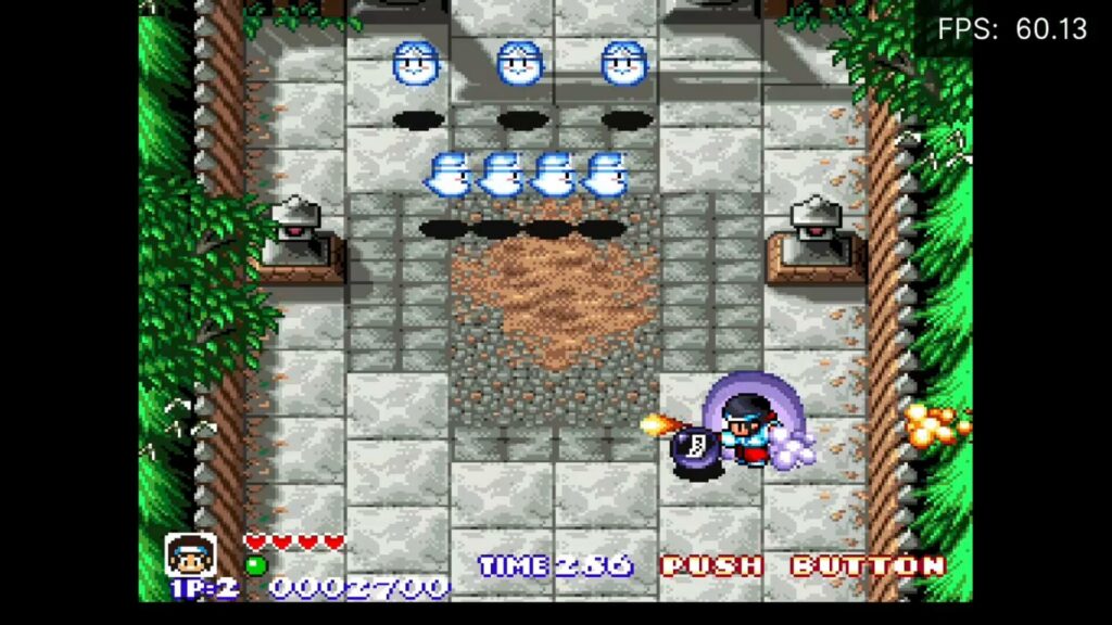 SNES Emulator - Pocky & Rocky