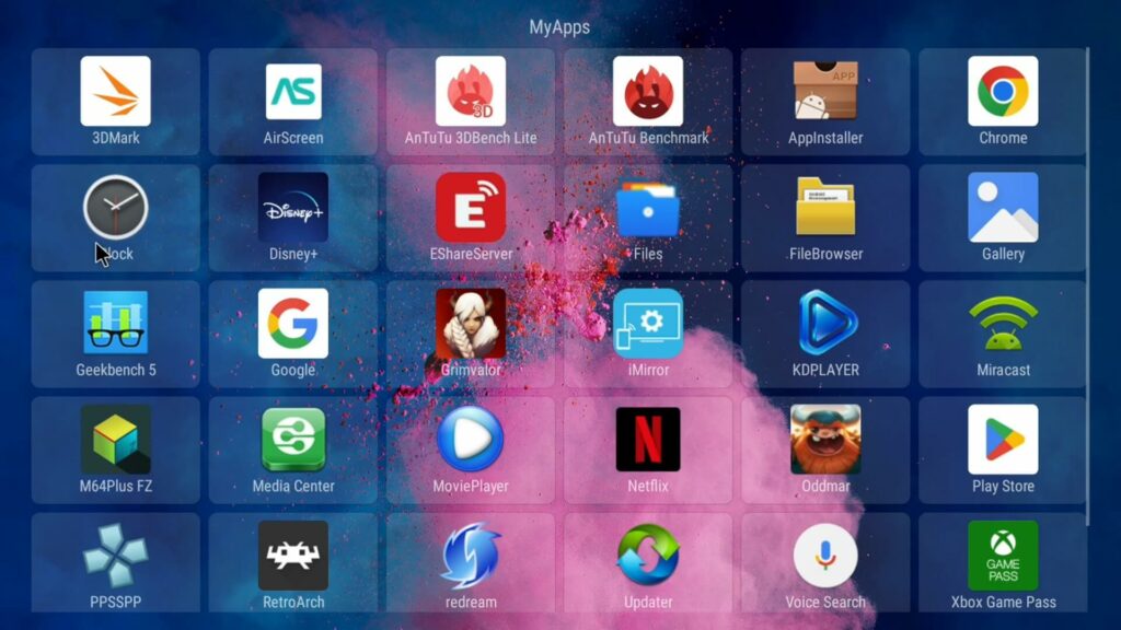 DroiX X4 Software