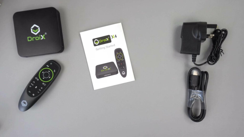 DroiX X4 Unboxing
