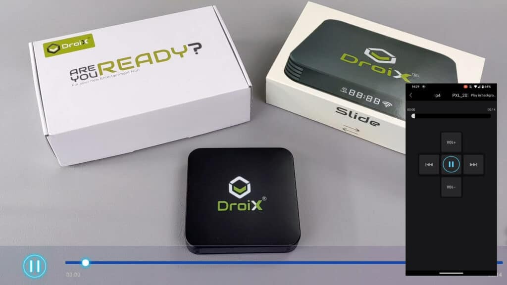 DroiX X4 eShare app