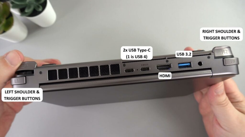 GPD WIN MAX 2 Aizmugures skats