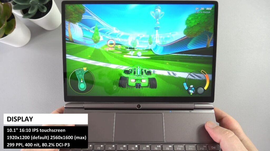 GPD WIN MAX 2 displejs