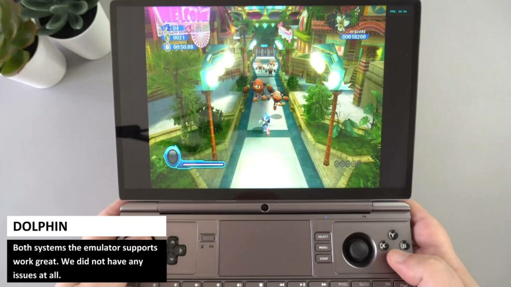 Dolphin emulators uz GPD WIN MAX 2