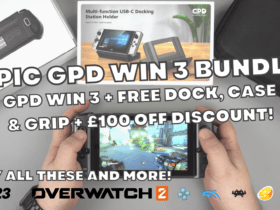 GPD Win 3 with free caryy case, docking station and gaming grip