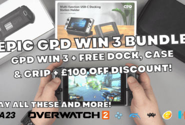 GPD Win 3 with free caryy case, docking station and gaming grip