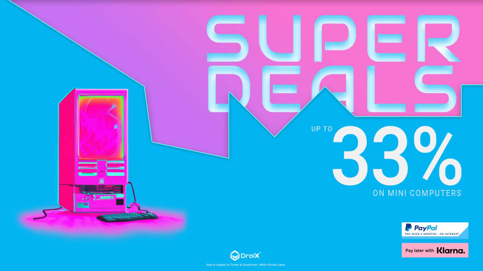 Mini PC Super Deal 25% off
