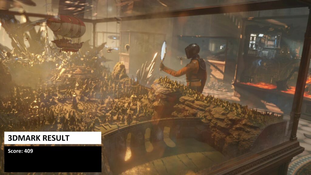 Výsledky benchmarku 3DMark