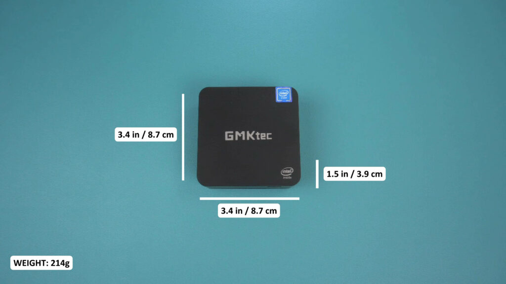 GMKTec NucBox7 rozměry
