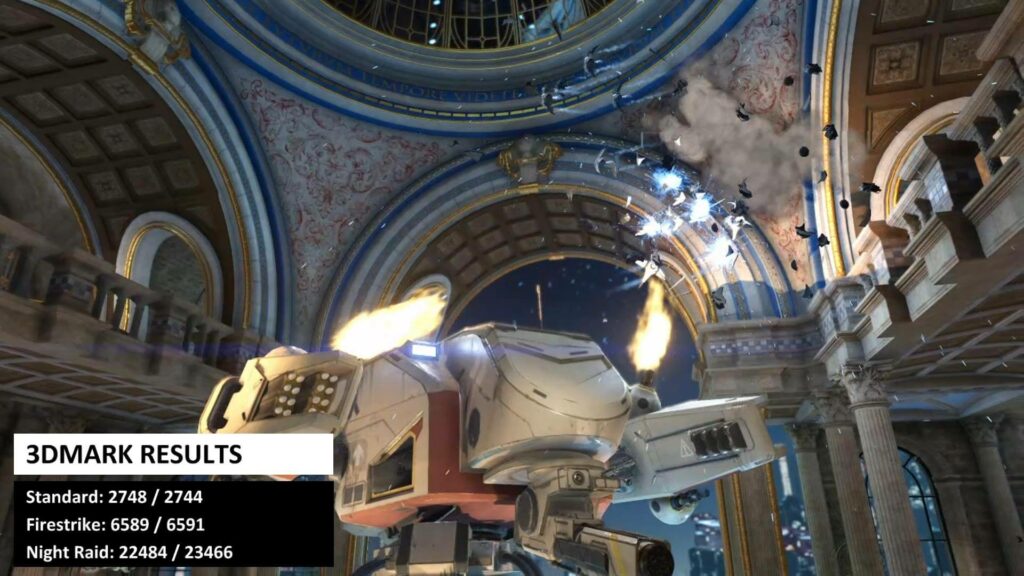 Résultats 3DMark