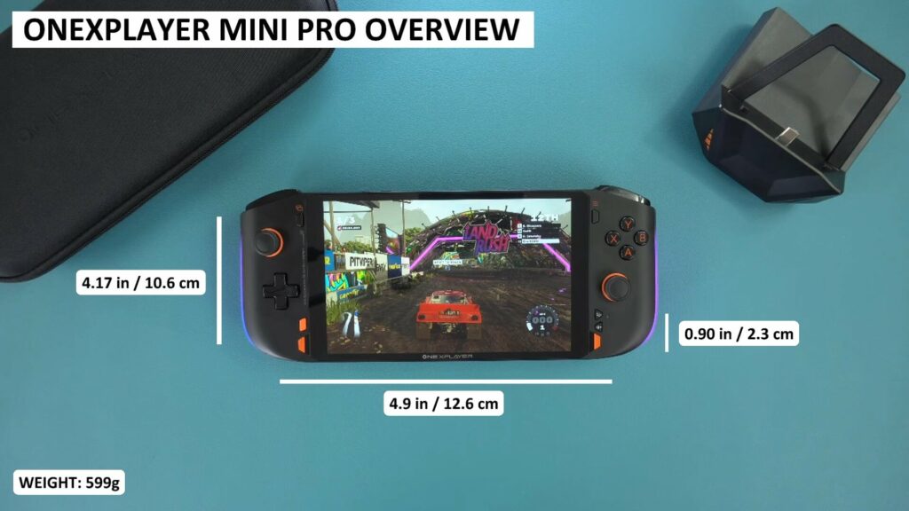 ONEXPLAYER Mini Pro Dimensions