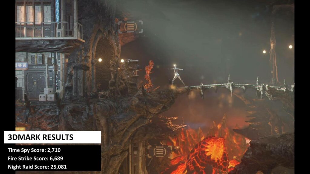Výsledek benchmarku 3DMark