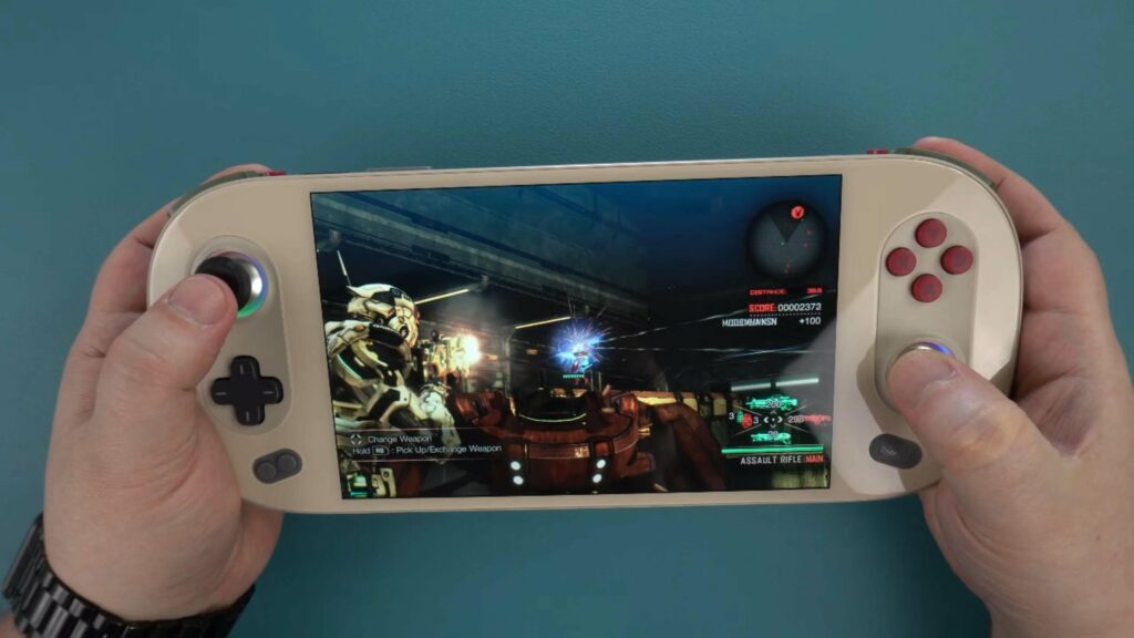 Vanquish na emulátoru Xbox 360