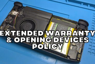 Extended Warranty and opening devices policy