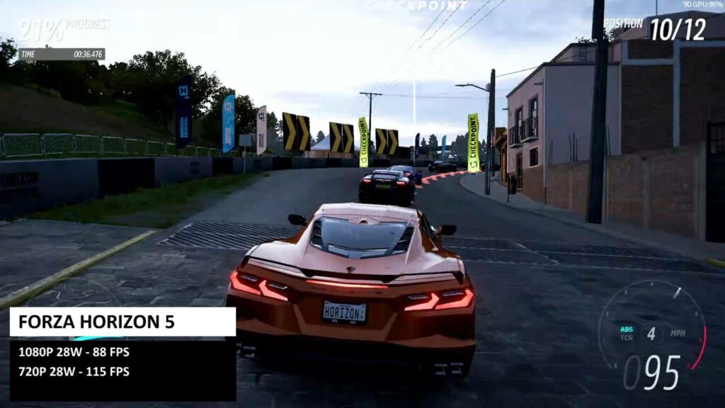 Risultati del benchmark di Forza Horizon 5