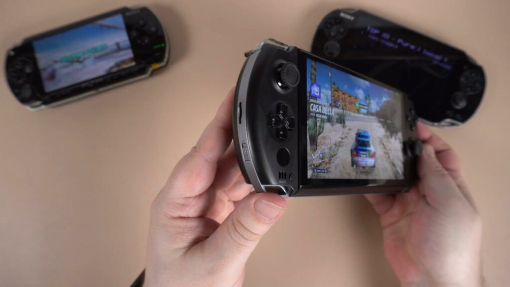 Recensione GPD WIN 4 - Vista laterale