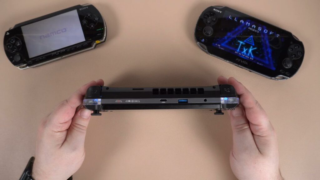 Recensione GPD WIN 4 - Vista dall'alto