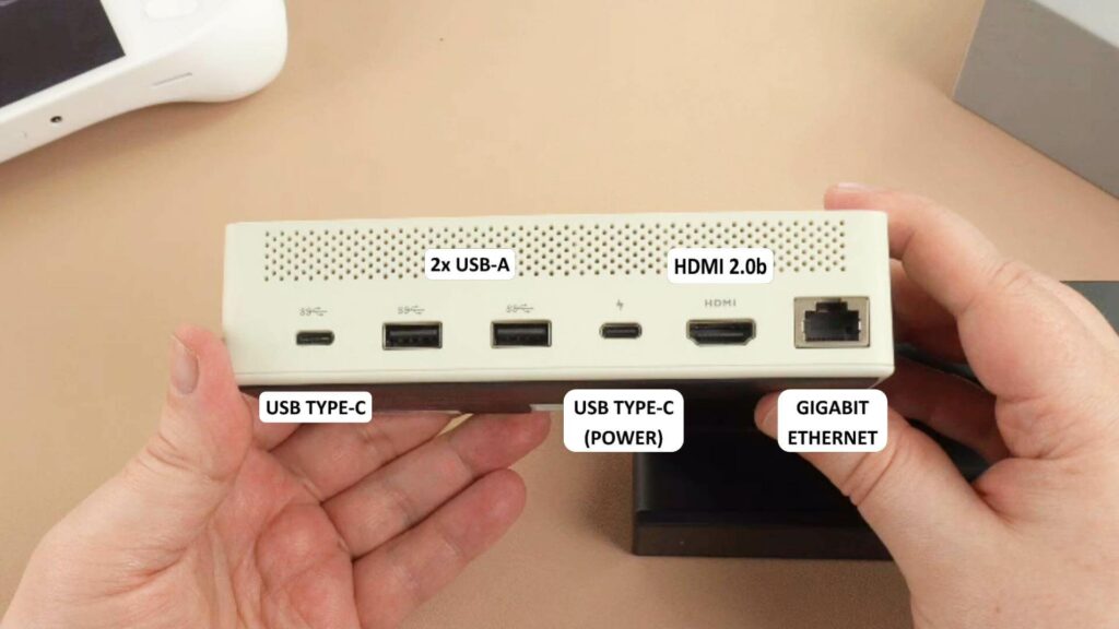 AYANEO Multi Station Dock aizmugures skats